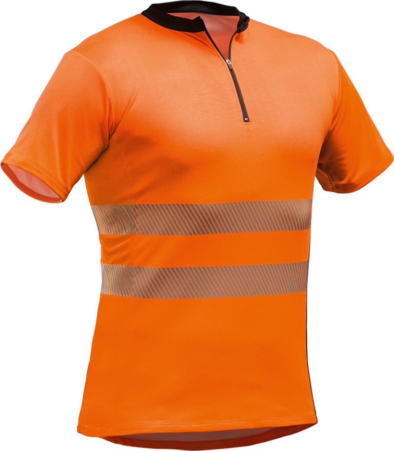 Pfanner- Shirt Tencel Poly-Zipp-Neck HV